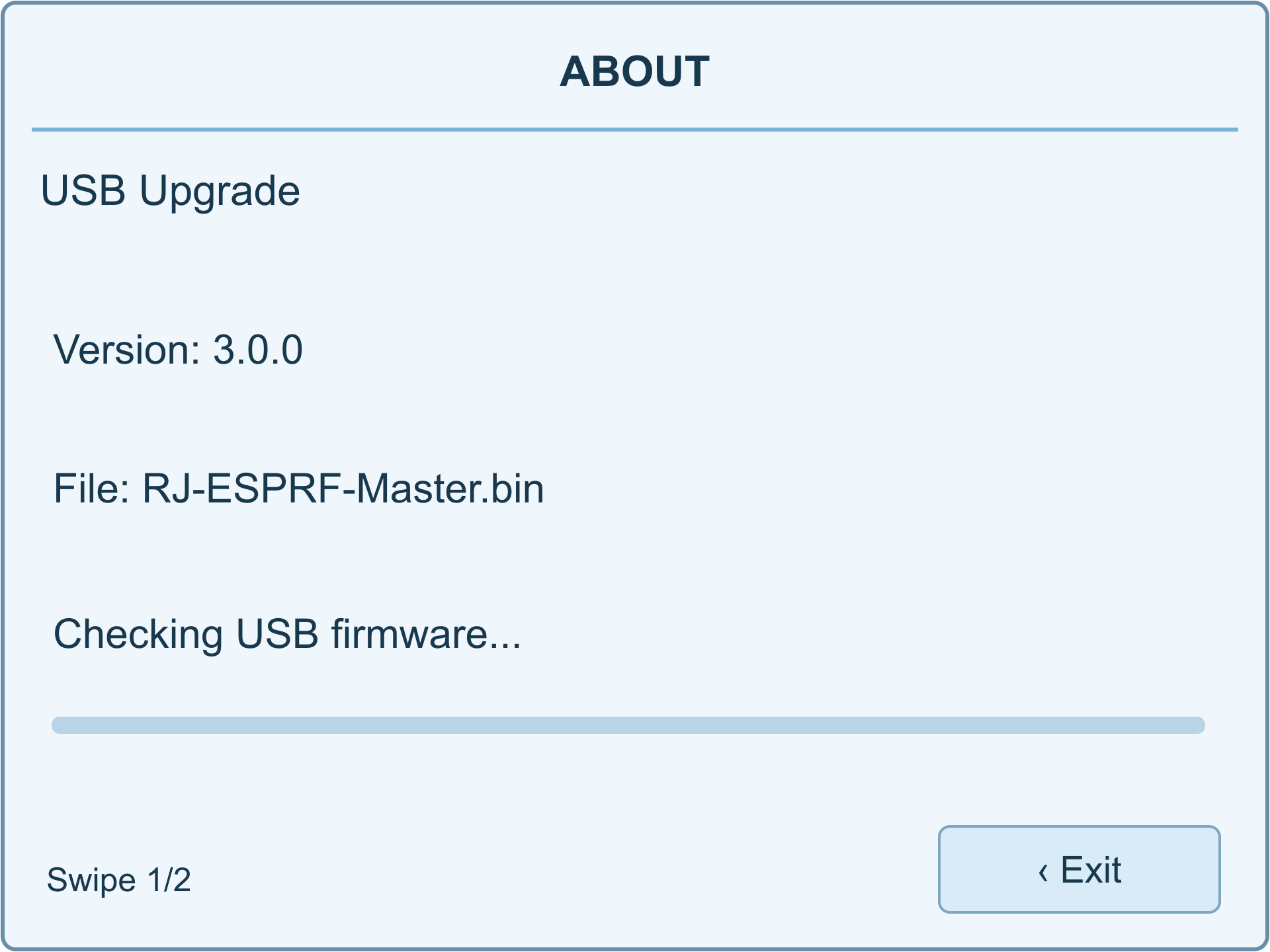 12 USB-drive firmware upgrade